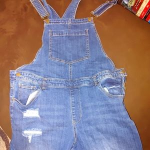 🍁🍁JustFab Short Overalls